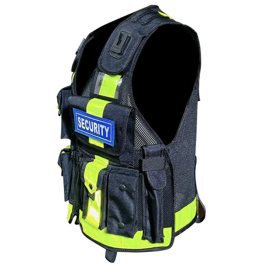 Hi Viz Dog Handler Vest Tactical Security Vest Enforcement CCTV Tac High Quality