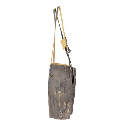 Genuine Leather Trachten Short Lederhosen Leather Oktoberfest