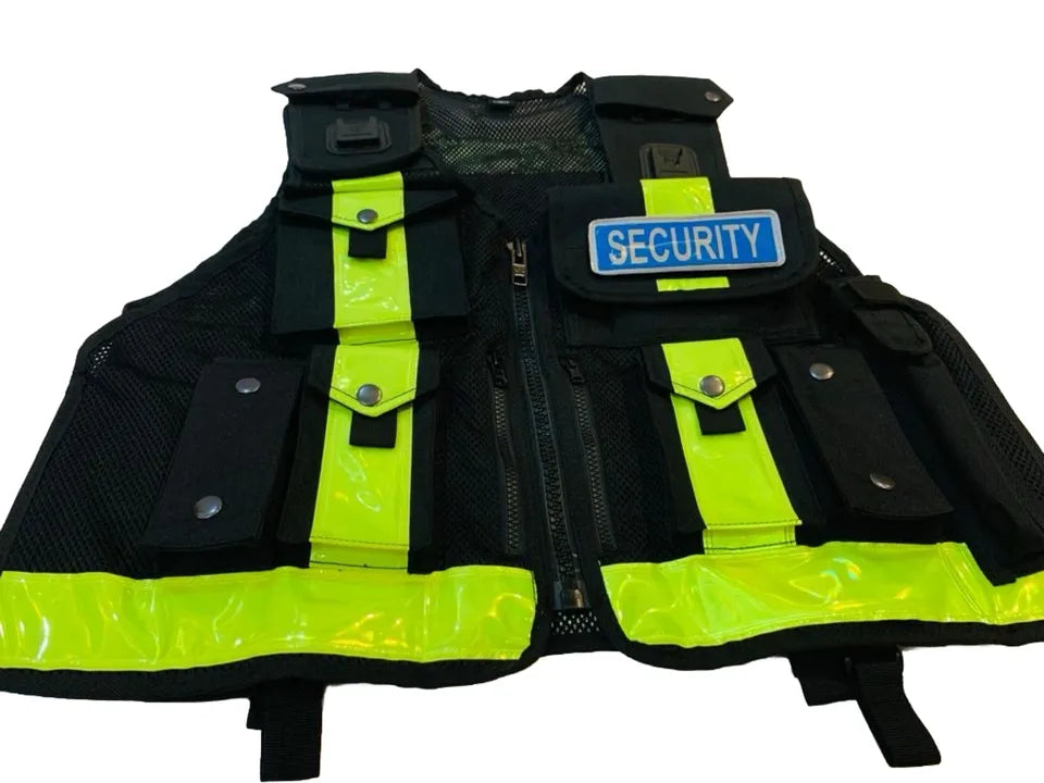 Hi Viz Dog Handler Vest Tactical Security Vest Enforcement CCTV Tac High Quality