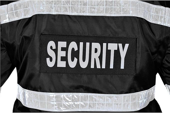 Mens 2 in 1 Oxford Security Doorman Vest, Jacket with Removable Sleeves