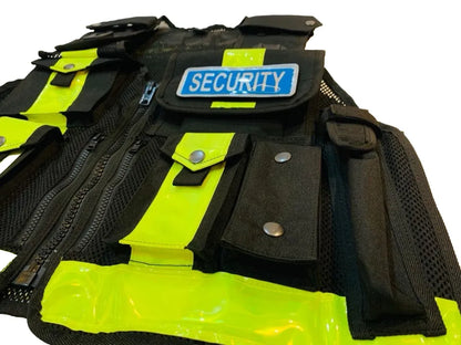 Hi Viz Dog Handler Vest Tactical Security Vest Enforcement CCTV Tac High Quality