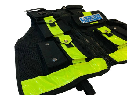 Hi Viz Dog Handler Vest Tactical Security Vest Enforcement CCTV Tac High Quality