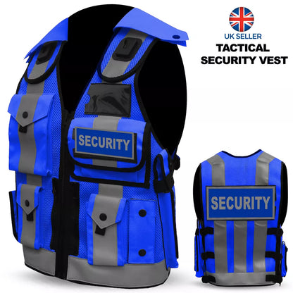 Tactical Security Dog Handler Vest Enforcement CCTV Tac Vest Ultra