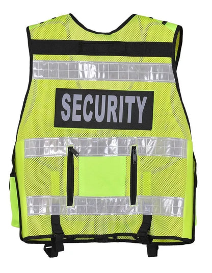 Tactical Vest Security, Enforcement, CCTV, Dog Handler, Press, High Visibility