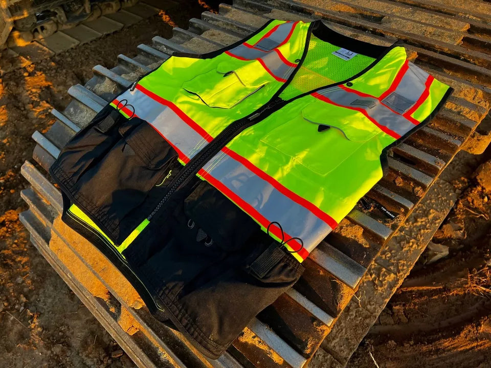 Top Grade Premium Surveyor Style Safety Vest