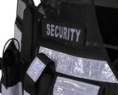 Tactical Vest Security, Enforcement, CCTV, Dog Handler, Press, High Visibility